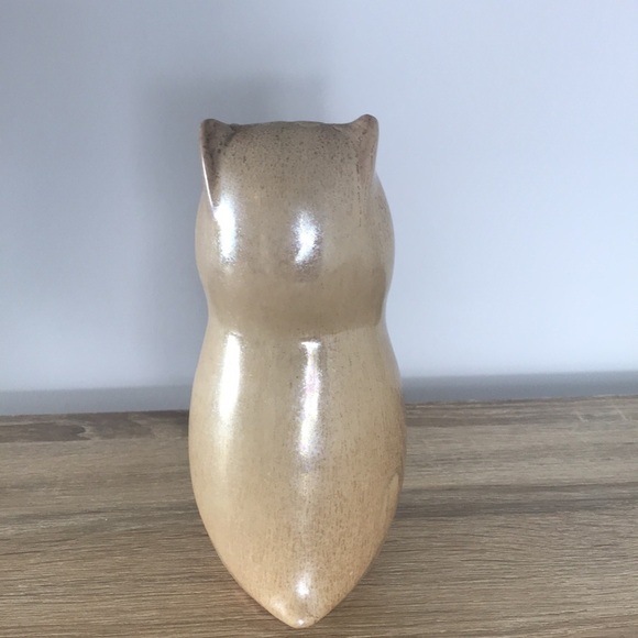 Ceramic owl statue figure - Picture 2 of 7
